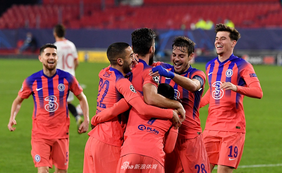 [欧冠]塞维利亚0-4切尔西 吉鲁大四喜