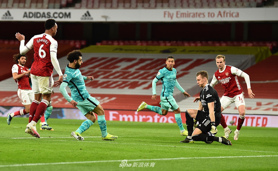 [英超]阿森纳0-3利物浦 若塔两球