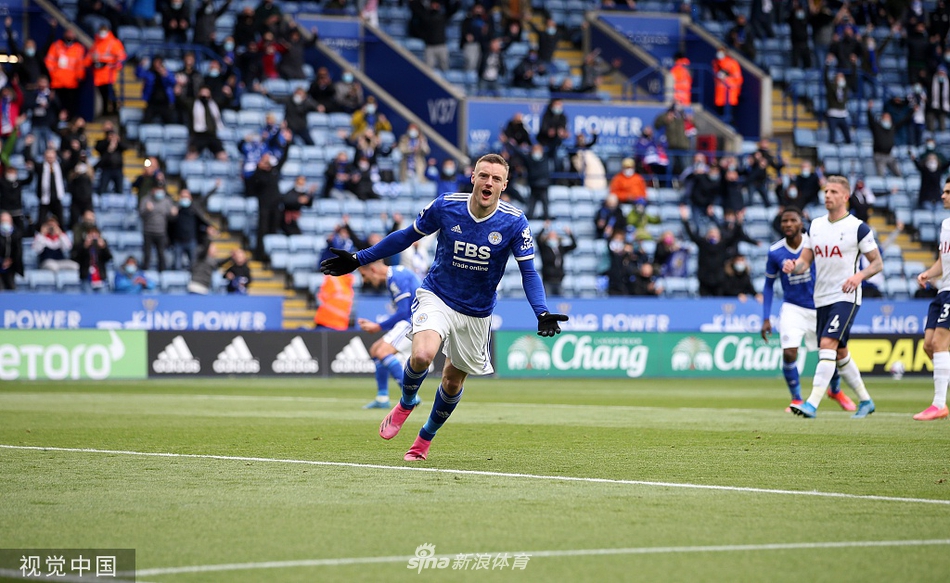 [英超]莱斯特2-4热刺 贝尔两球
