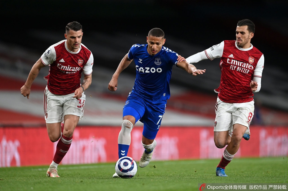 [英超]阿森纳0-1埃弗顿