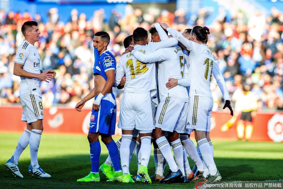 [西甲]赫塔菲0-3皇马