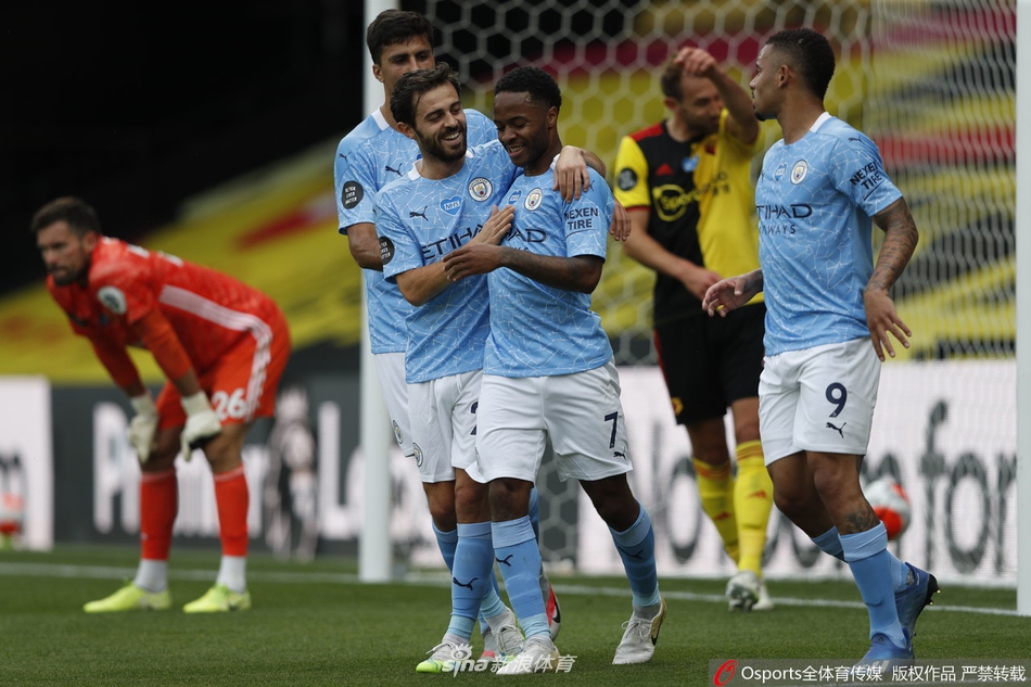 [英超]沃特福德0-4曼城