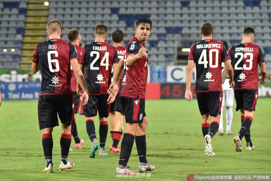 [意甲]卡利亚里2-0尤文 C罗10射难破门