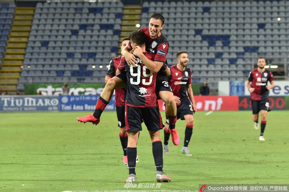 [意甲]卡利亚里2-0尤文 C罗10射难破门