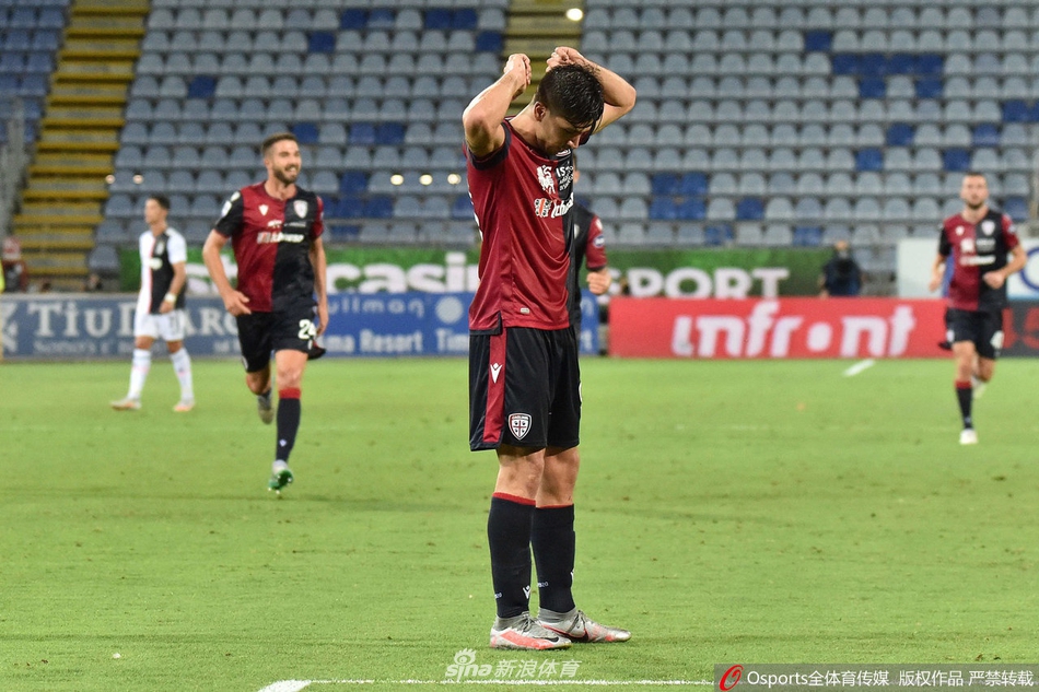 [意甲]卡利亚里2-0尤文 C罗10射难破门