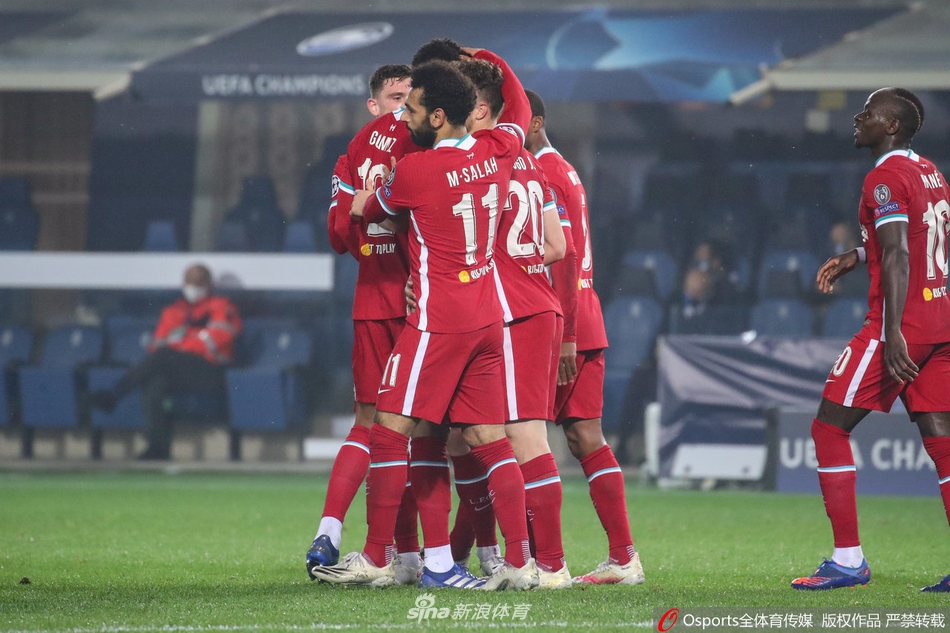 [欧冠]亚特兰大0-5利物浦 若塔帽子戏法