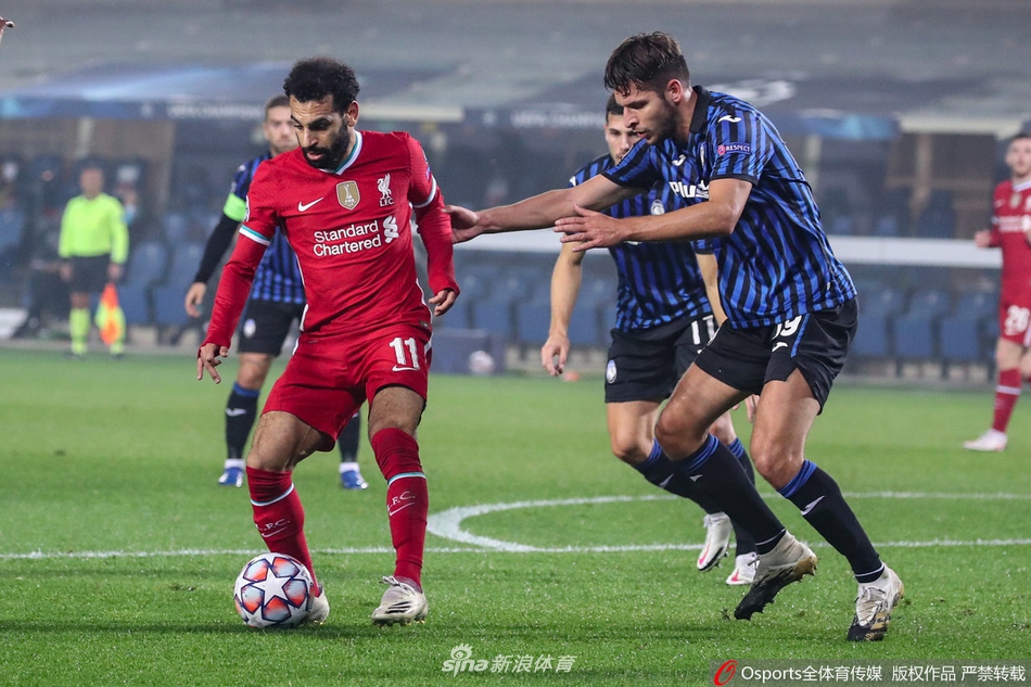 [欧冠]亚特兰大0-5利物浦 若塔帽子戏法