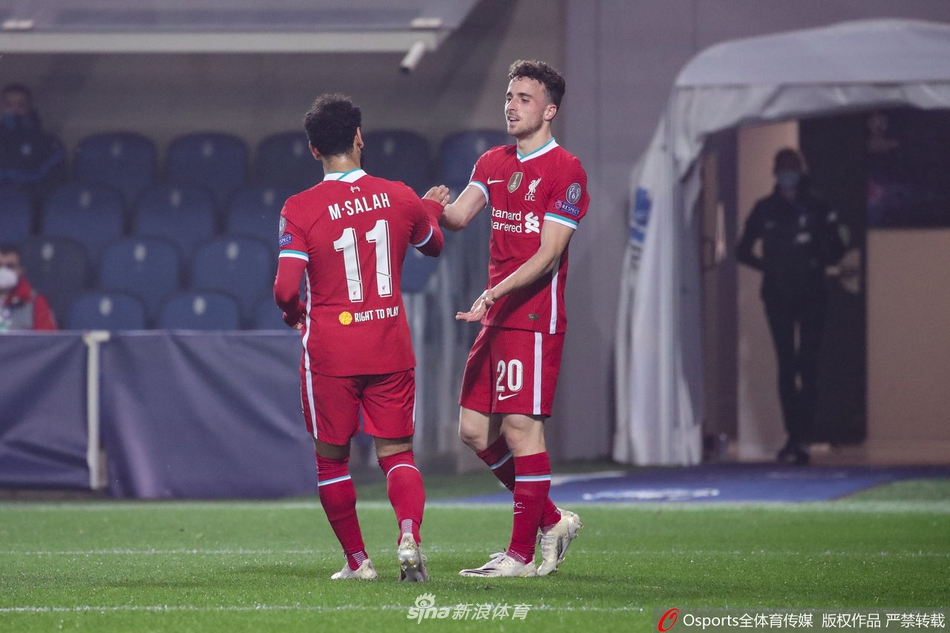 [欧冠]亚特兰大0-5利物浦 若塔帽子戏法