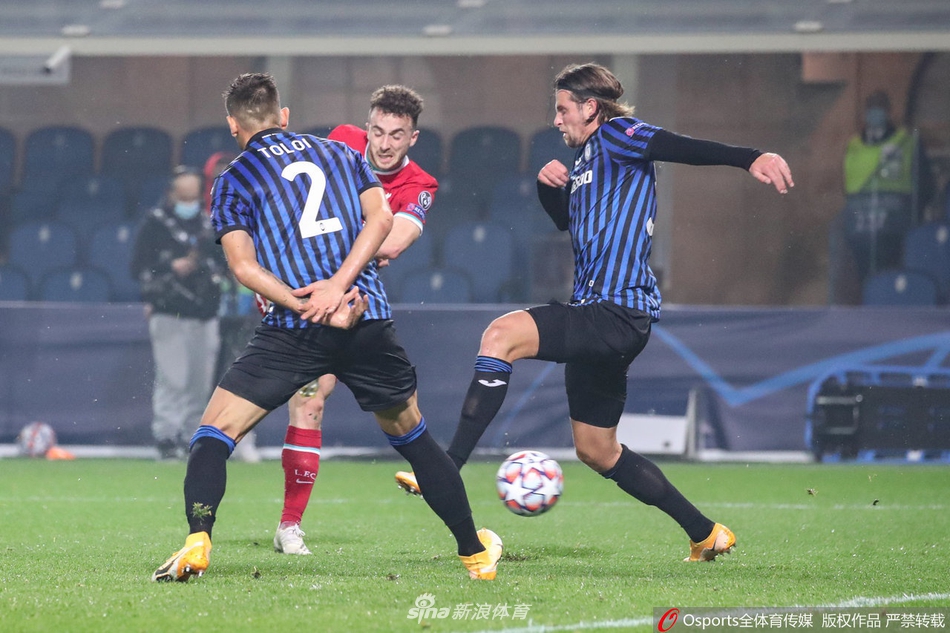 [欧冠]亚特兰大0-5利物浦 若塔帽子戏法