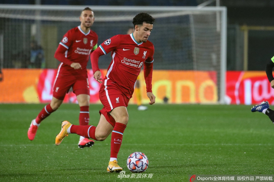 [欧冠]亚特兰大0-5利物浦 若塔帽子戏法