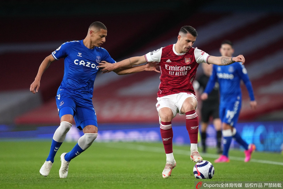 [英超]阿森纳0-1埃弗顿