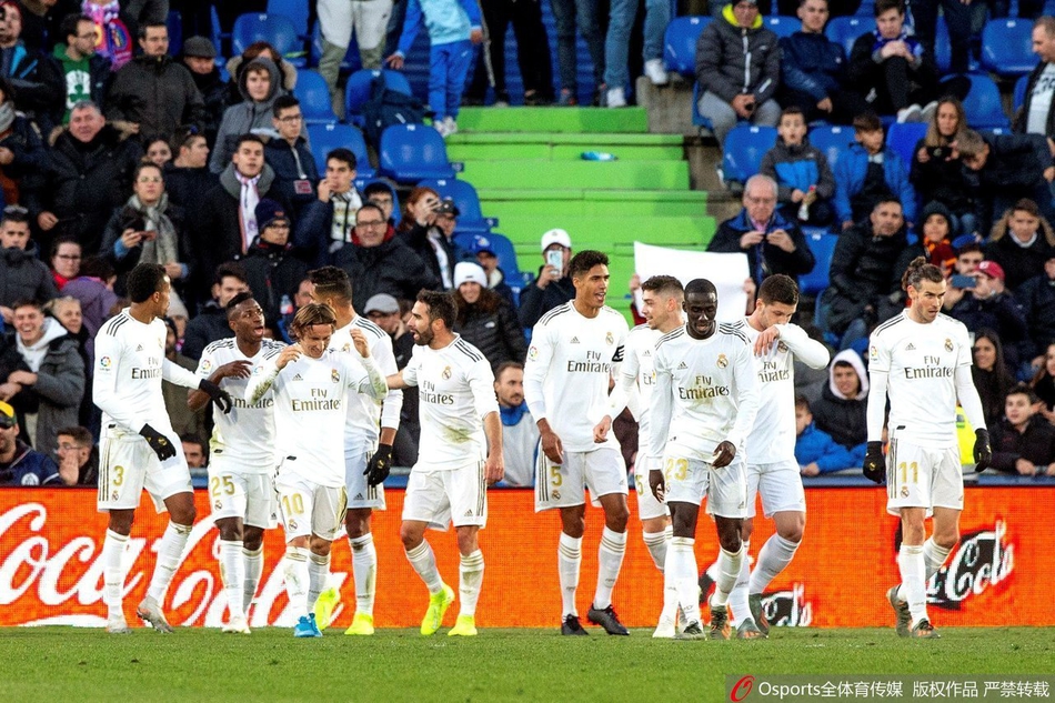 [西甲]赫塔菲0-3皇马