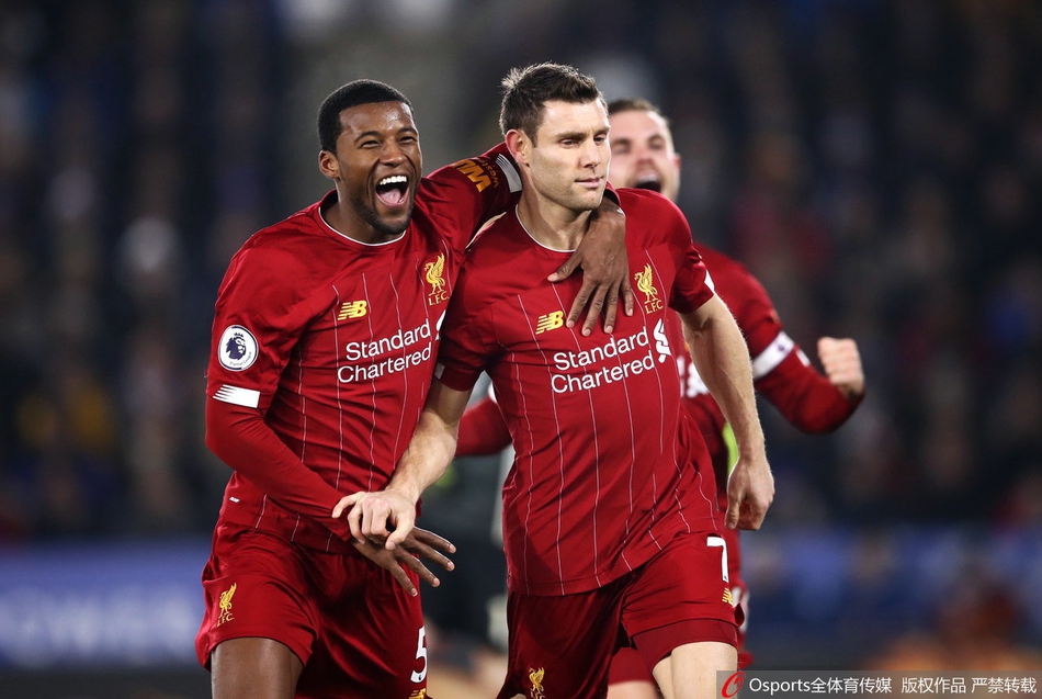 [英超]莱斯特0-4利物浦