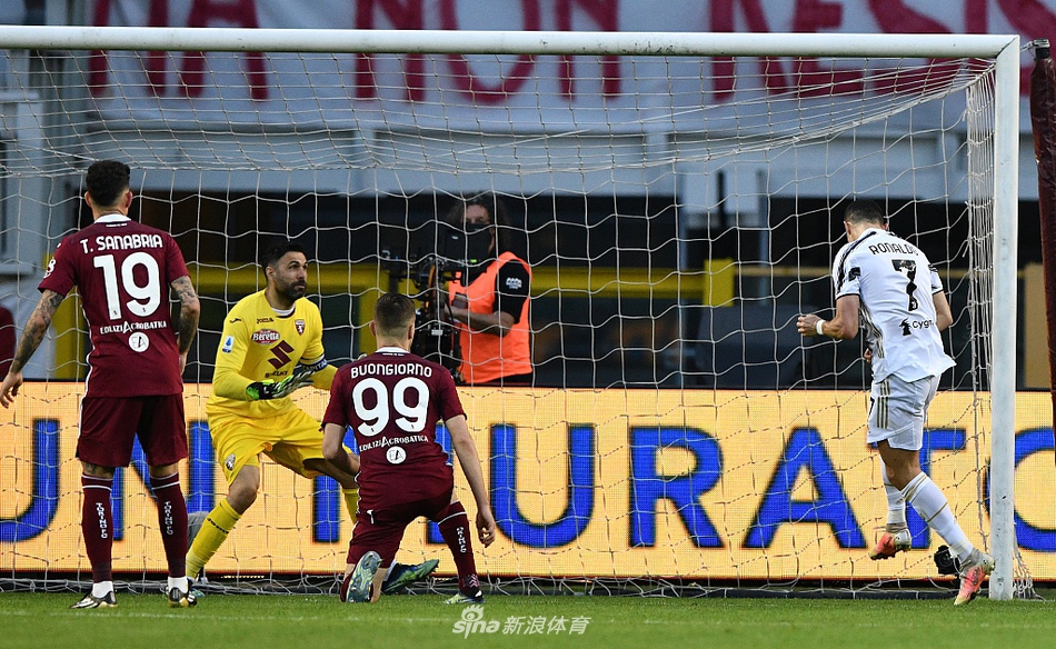 [意甲]都灵2-2尤文 C罗破门