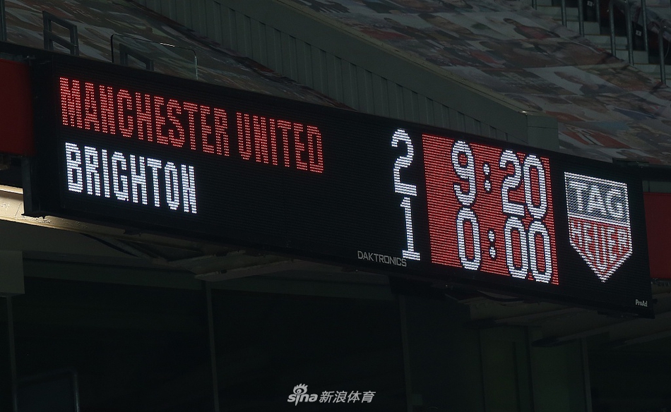 [英超]曼联2-1布莱顿