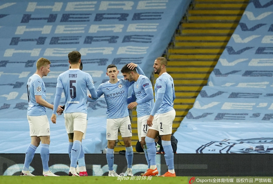 [欧冠]曼城3-0奥林匹亚科斯