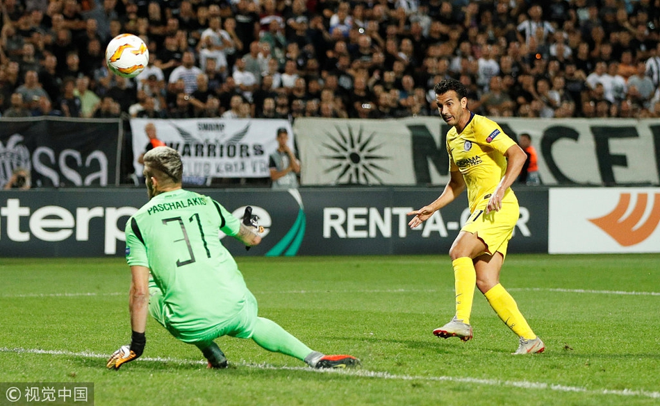 佩德罗错失良机