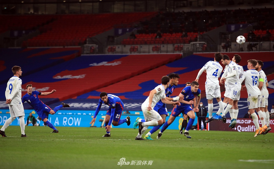 [世预赛]英格兰5-0圣马力诺 勒温两球