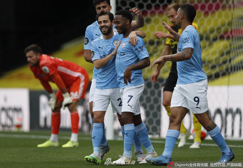 [英超]沃特福德0-4曼城