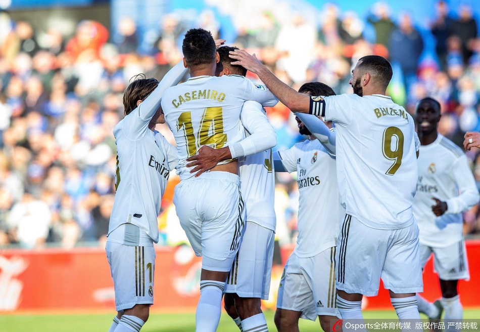 [西甲]赫塔菲0-3皇马