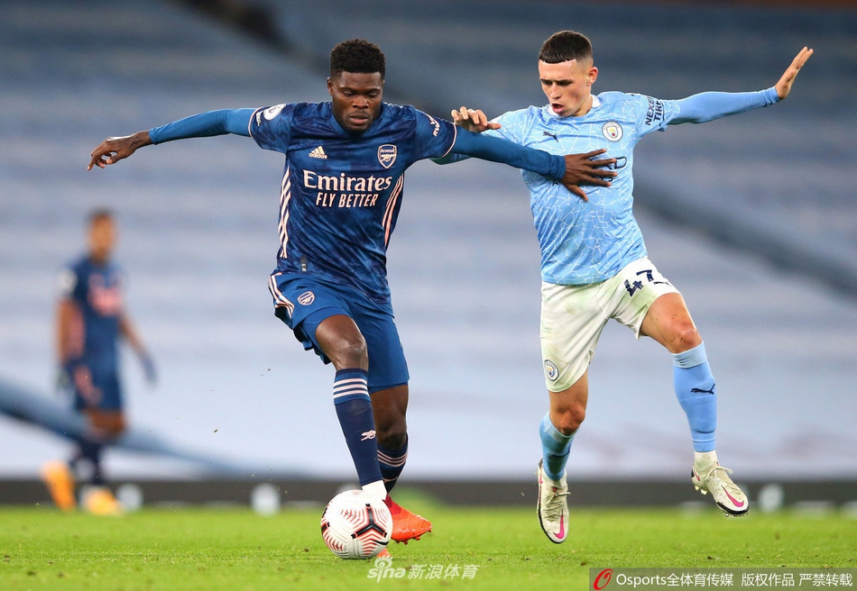 [英超]曼城1-0阿森纳