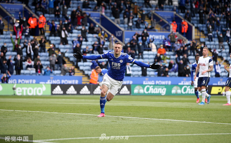 [英超]莱斯特2-4热刺 贝尔两球