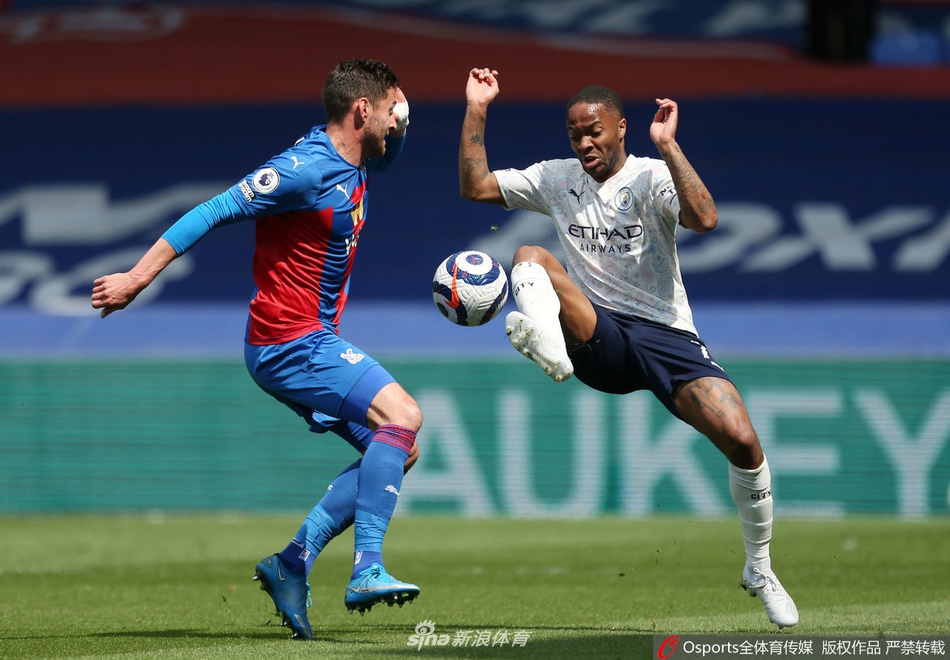 [英超]水晶宫0-2曼城 阿圭罗破门