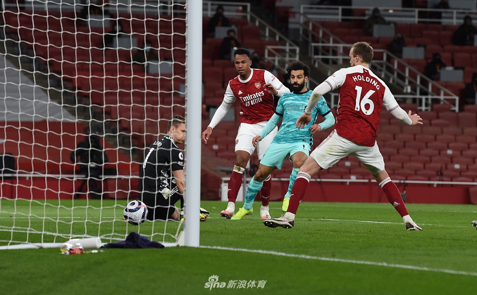 [英超]阿森纳0-3利物浦 若塔两球