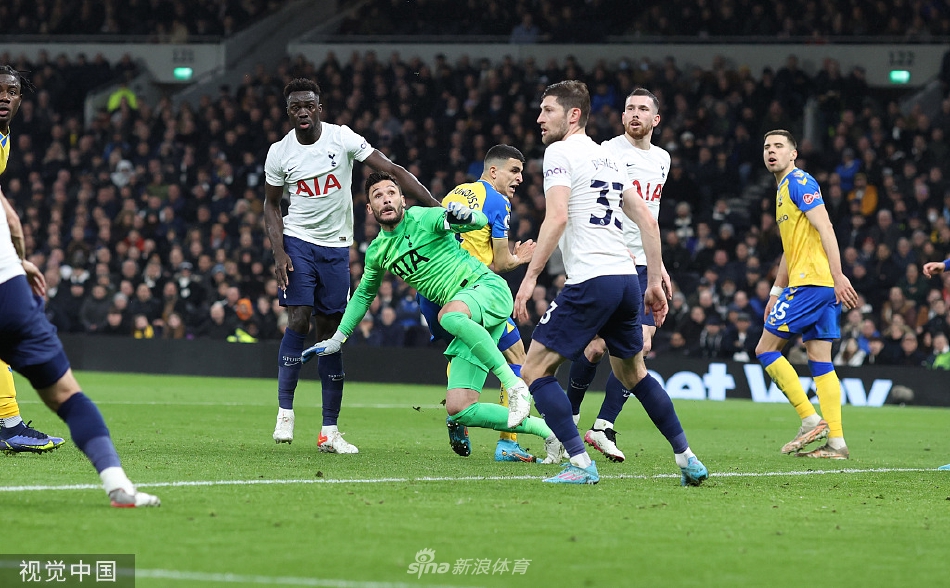 [英超]热刺2-3南安普顿 孙兴O进球