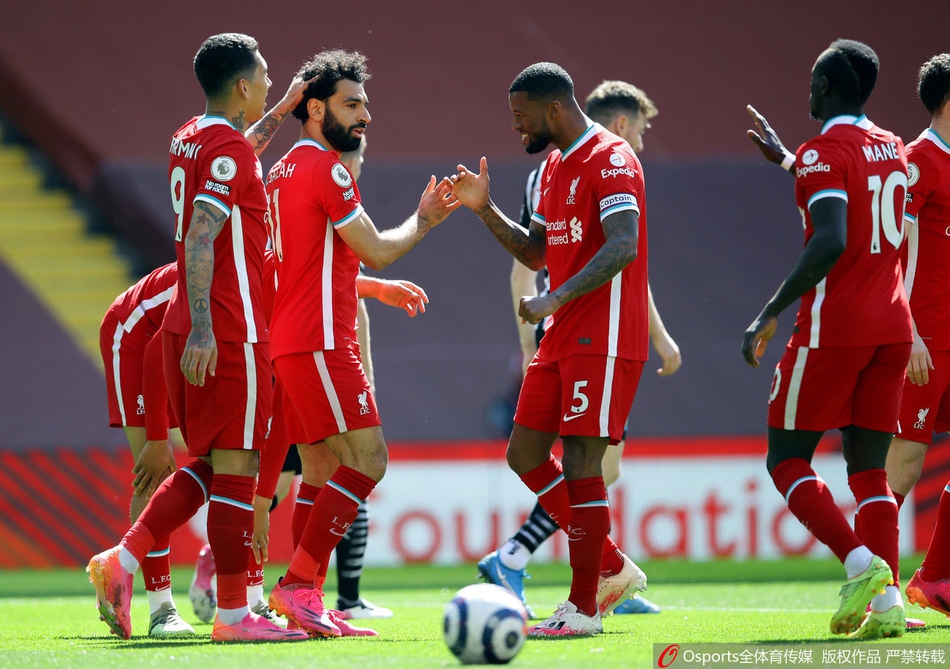 [英超]利物浦第95分钟被扳平 1-1平纽卡斯尔
