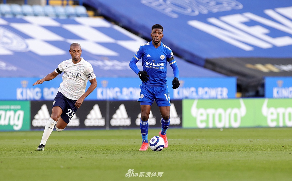 [英超]莱斯特0-2曼城