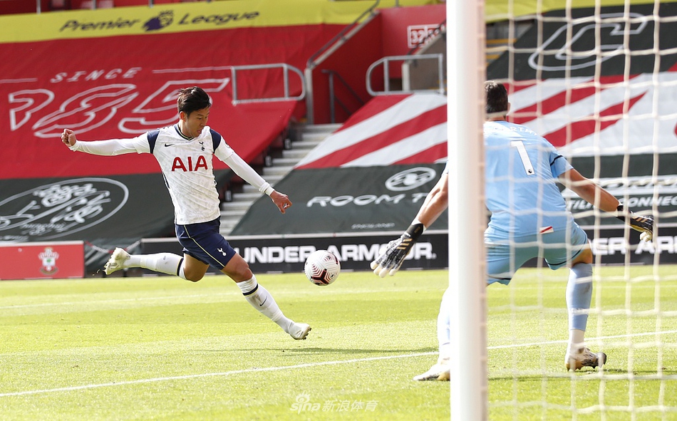[英超]南安普顿2-5热刺 孙兴O大四喜