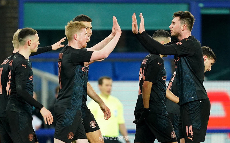 [足总杯]埃弗顿0-2曼城 德布劳内破门