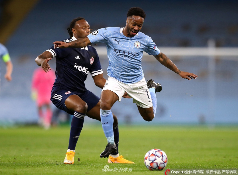[欧冠]曼城3-0奥林匹亚科斯