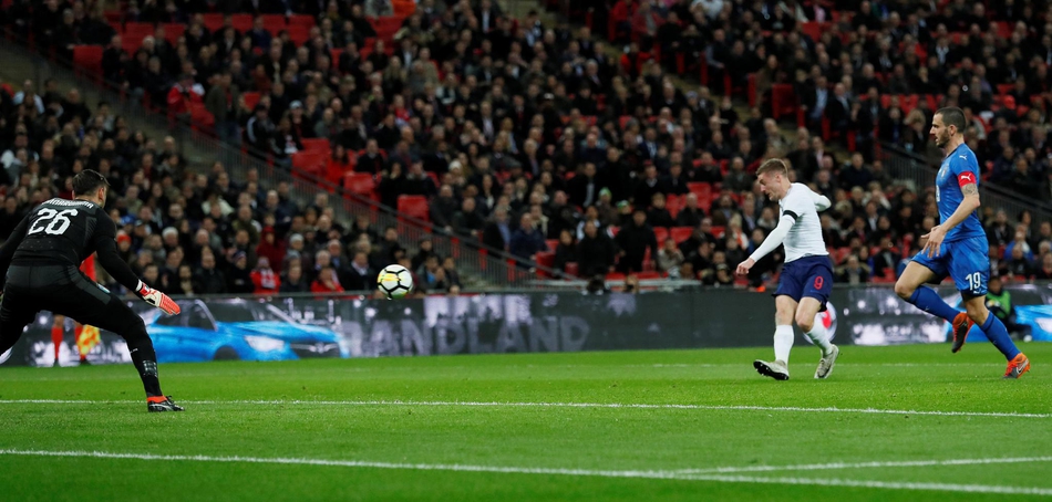 瓦尔迪破门瞬间