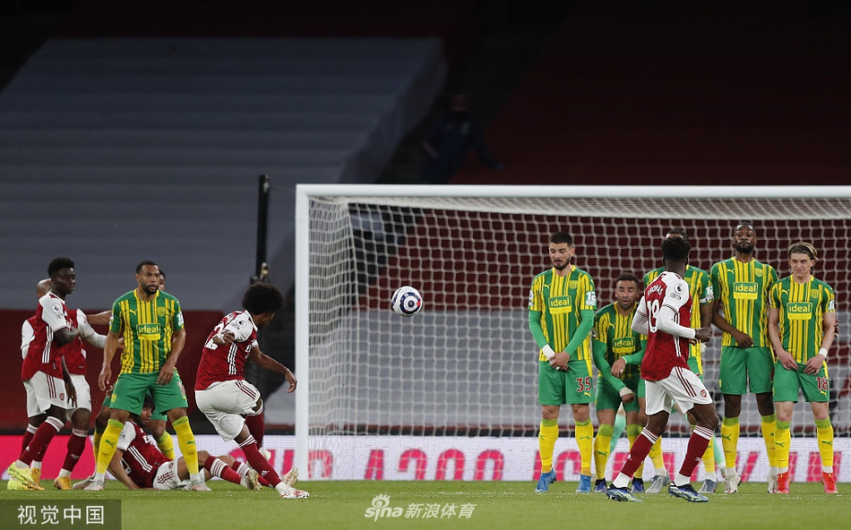 [英超]阿森纳3-1西布朗 西布朗降级