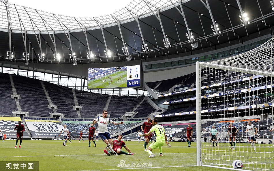[英超]热刺2-0狼队 凯恩破门
