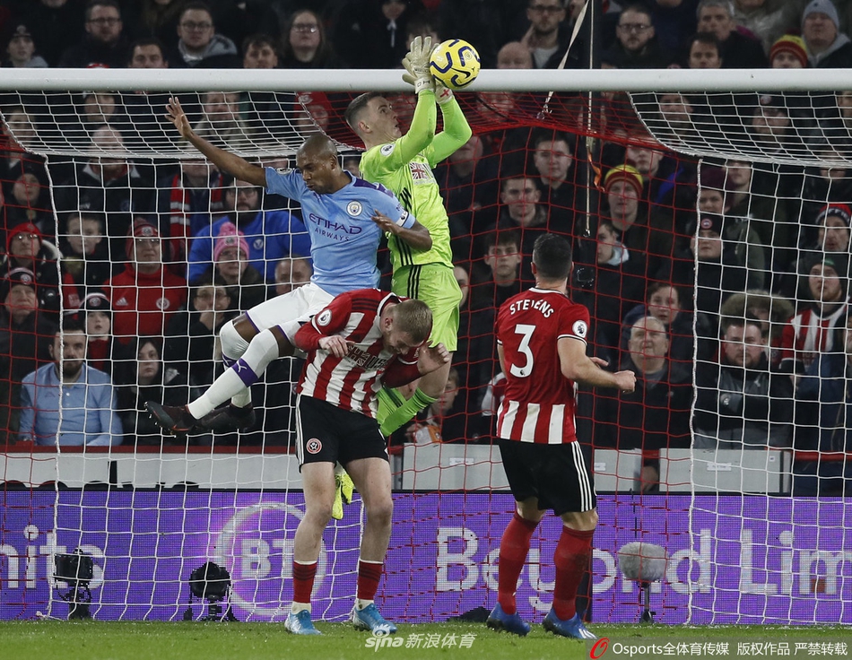 [英超]谢联0-1曼城