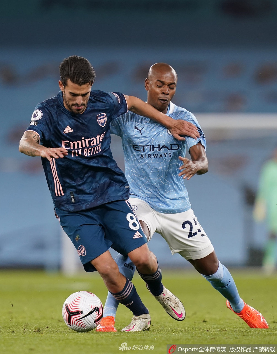 [英超]曼城1-0阿森纳