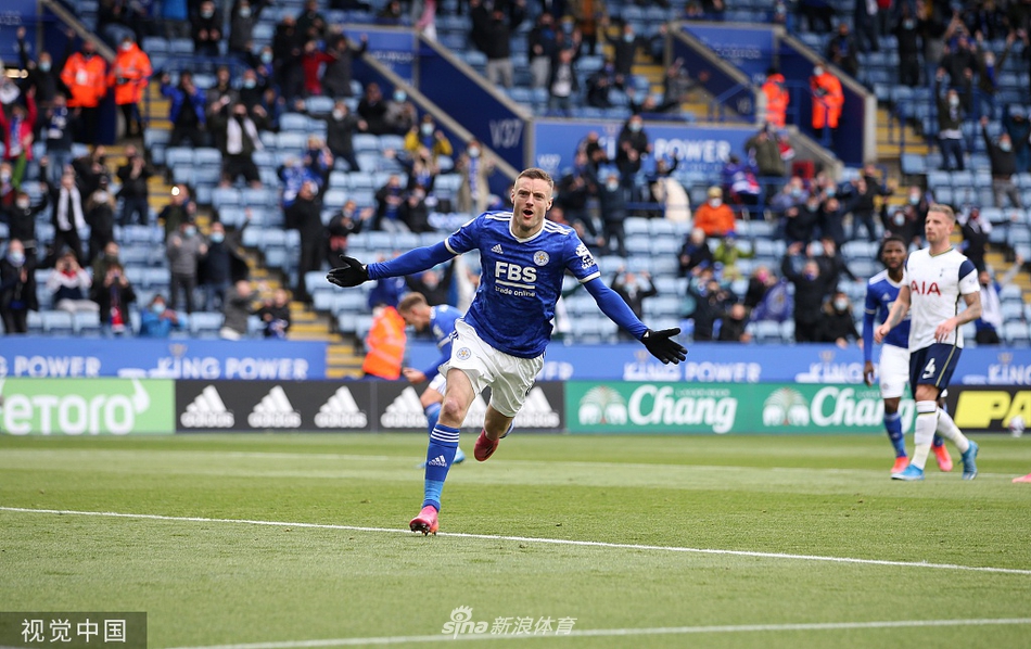 [英超]莱斯特2-4热刺 贝尔两球