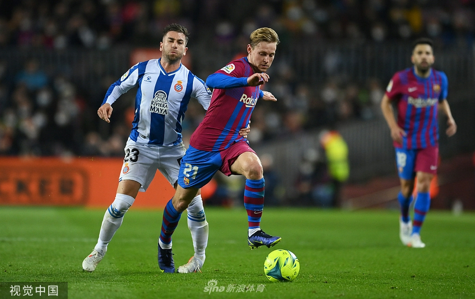 [西甲]巴萨1-0西班牙人 德佩破门