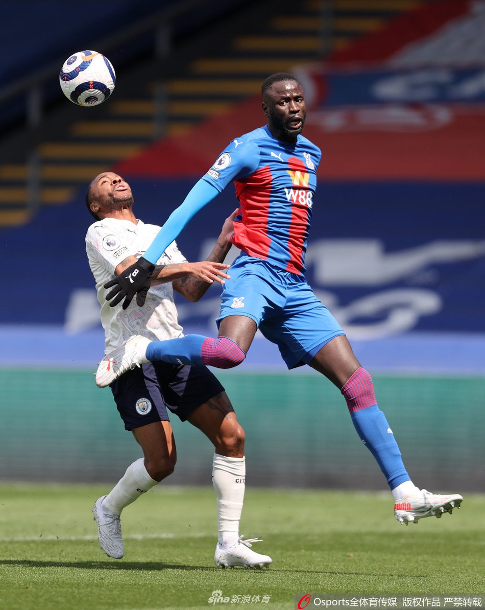 [英超]水晶宫0-2曼城 阿圭罗破门