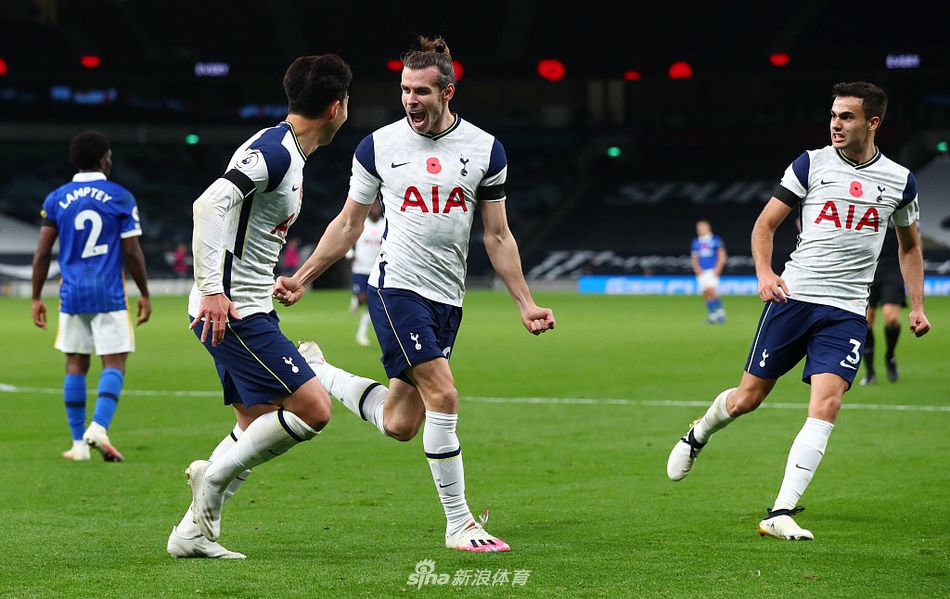 [英超]热刺2-1布莱顿 贝尔绝杀
