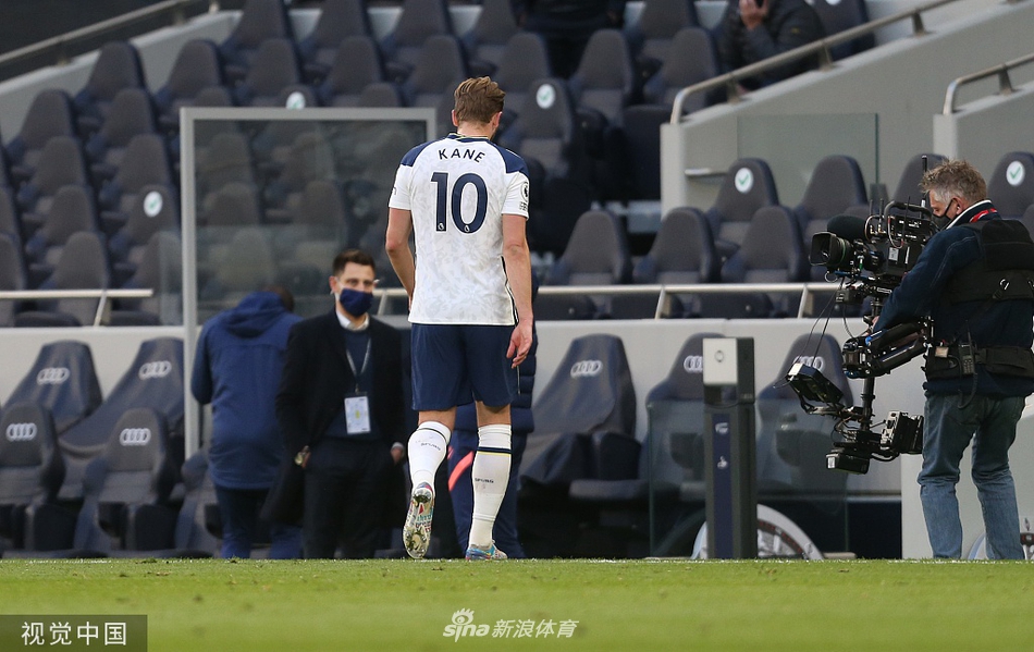 [英超]热刺1-2维拉 主场3连胜被终结