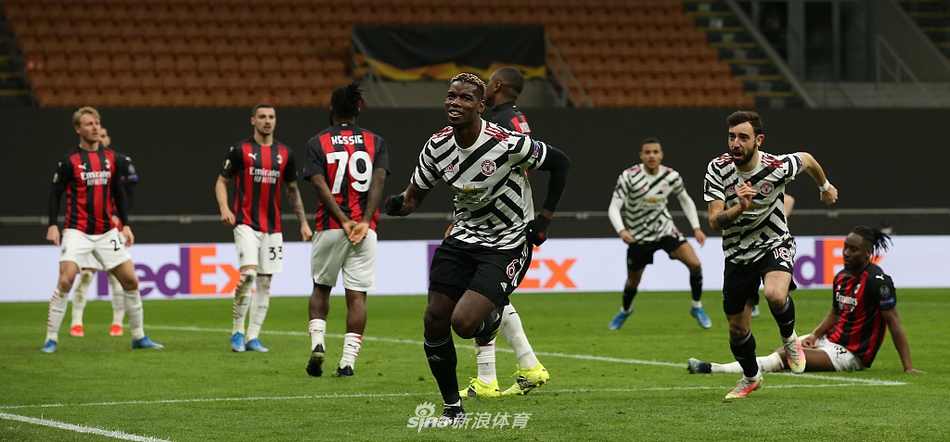 [欧联杯]AC米兰0-1曼联