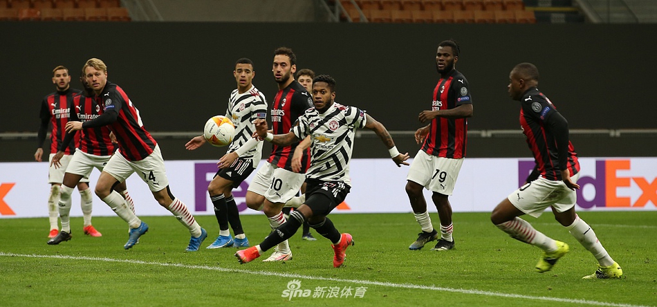 [欧联杯]AC米兰0-1曼联