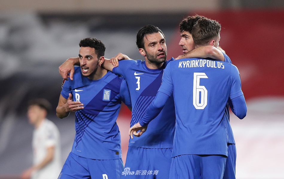 [世预赛]西班牙1-1希腊 莫拉塔破门