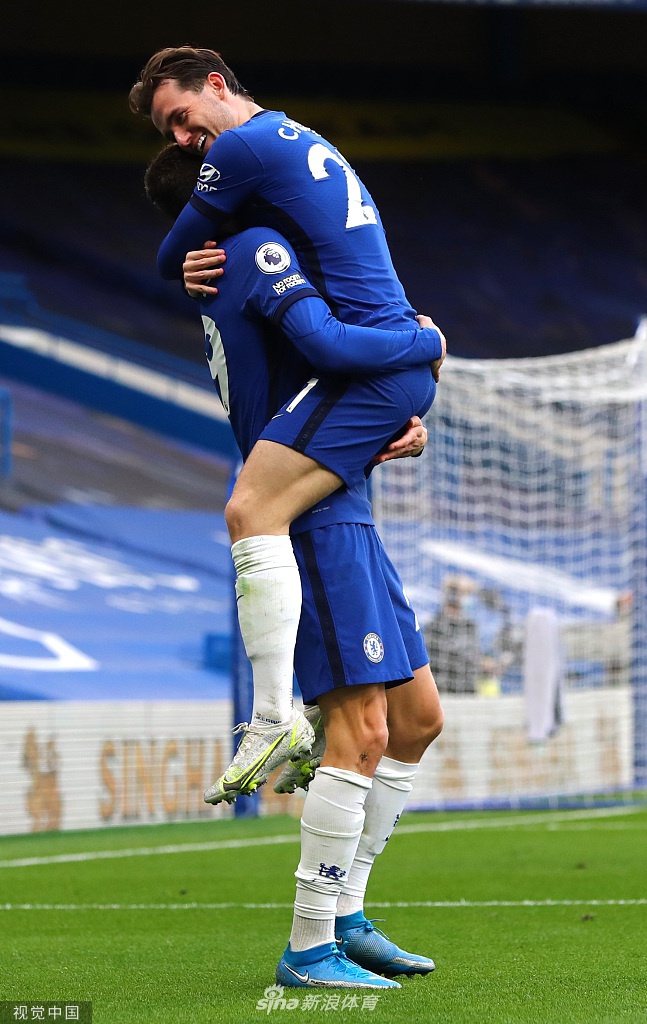 [英超]切尔西2-0富勒姆 哈弗茨两球