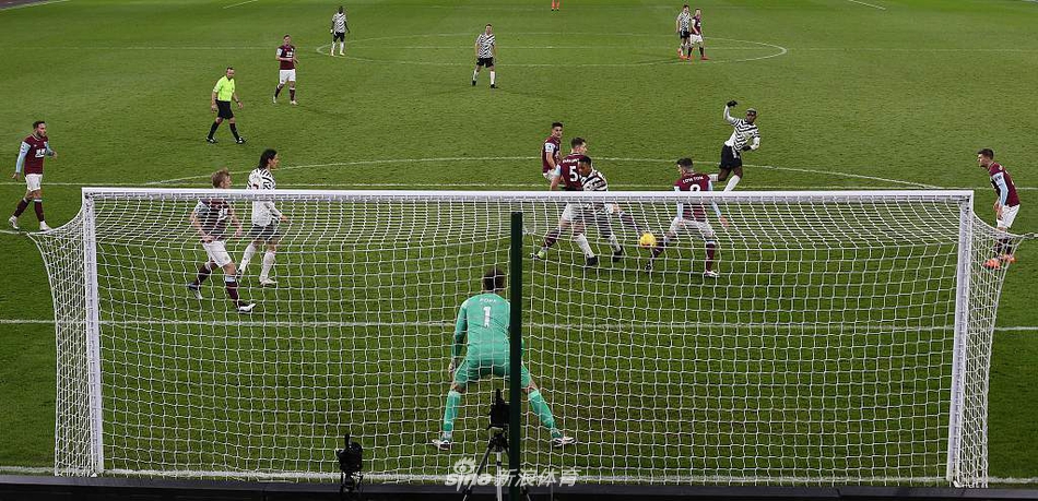 [英超]伯恩利0-1曼联 博格巴破门