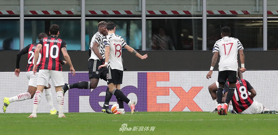 [欧联杯]AC米兰0-1曼联